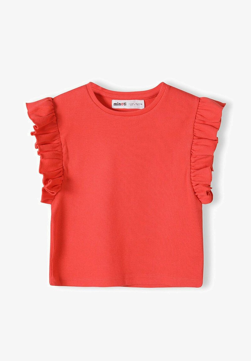 MINOTI WITH FRILLED SLEEVES - Blúzka - red