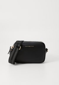 LOGOTAPE CAMERA BAG - Umhängetasche - black