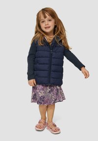 s.Oliver MIT LOGO DETAILS - Weste - navy