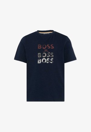 BOSS Kidswear, T-SHIRT - T-shirt print - blue