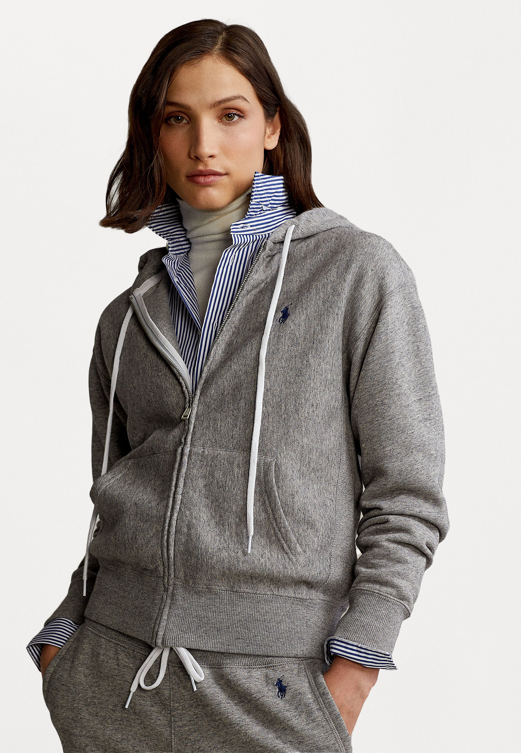 zipper sweat shirt