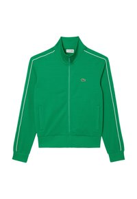 Lacoste Mikina na zip - green