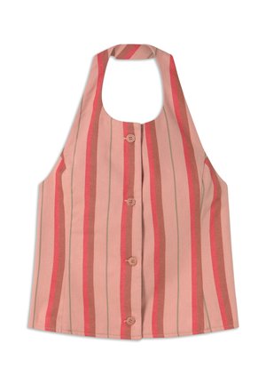Thinking Mu Veste sans manches - salmon pink
