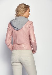 Maze MODERN MICO - Lederjacke - old rose
