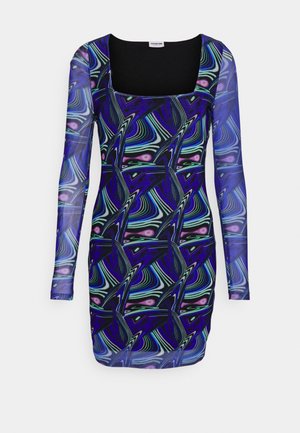 Noisy May Petite NMLESLEY SQUARE  PETITE - Denné šaty - deep blue