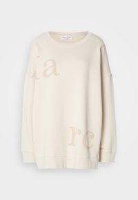 ROUND NECK - Sweatshirt - natural stone