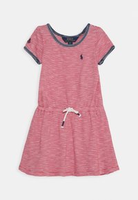 Polo Ralph Lauren DRESS - Jerseyklänning - nantucket red/deckwash white