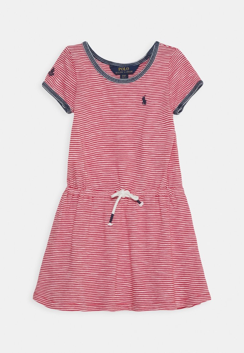 Polo Ralph Lauren DRESS - Jerseyklänning - nantucket red/deckwash white