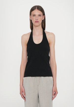 CLOSED NECK HOLDER - Topper - black