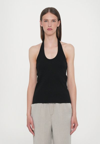 CLOSED NECK HOLDER - Toppi - black