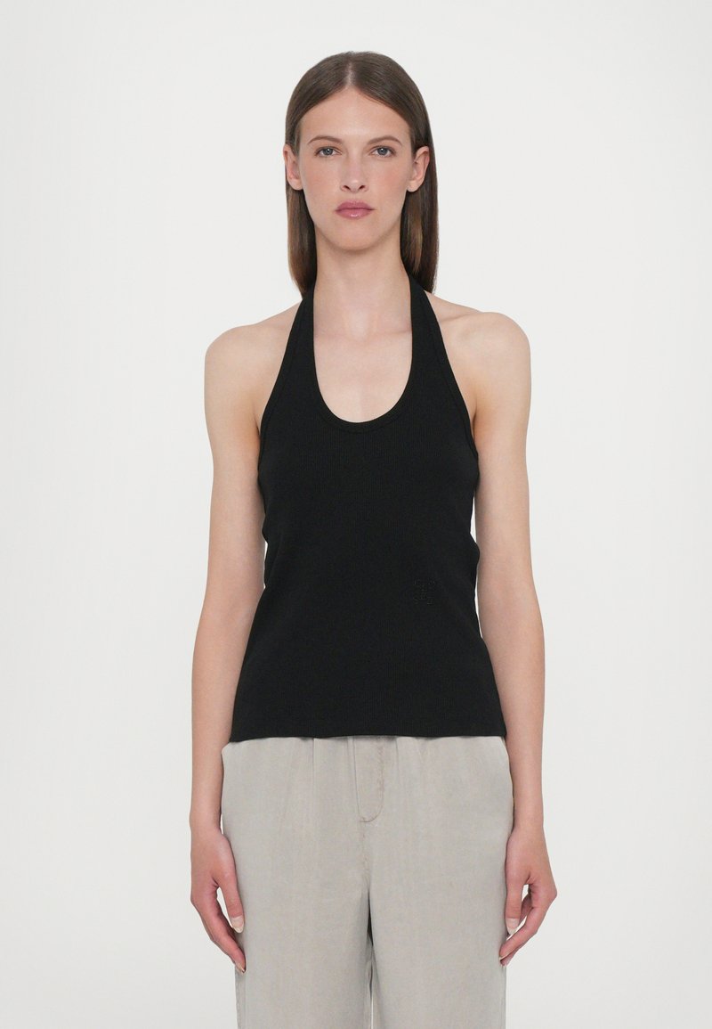 CLOSED NECK HOLDER - Linne - black