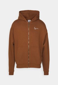 Karl Kani Sudadera con cremallera - brown