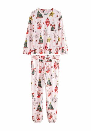 SET - Pyjama set - pink christmas bauble