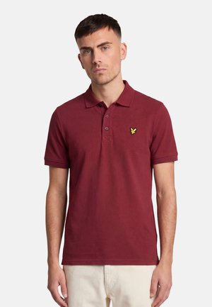 Lyle & Scott, PLAIN POLO SHIRT Y273 VAR - Polo - bordeaux