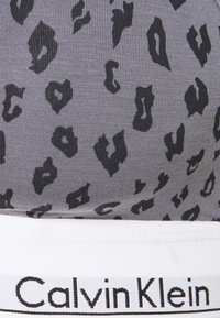 Calvin Klein Underwear PADDED BRALETTE ICON COTTON MODAL - Corpete - grey