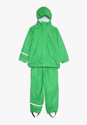 BASIC RAINWEAR SOLID UNISEX SET - Kalhoty do deště - green