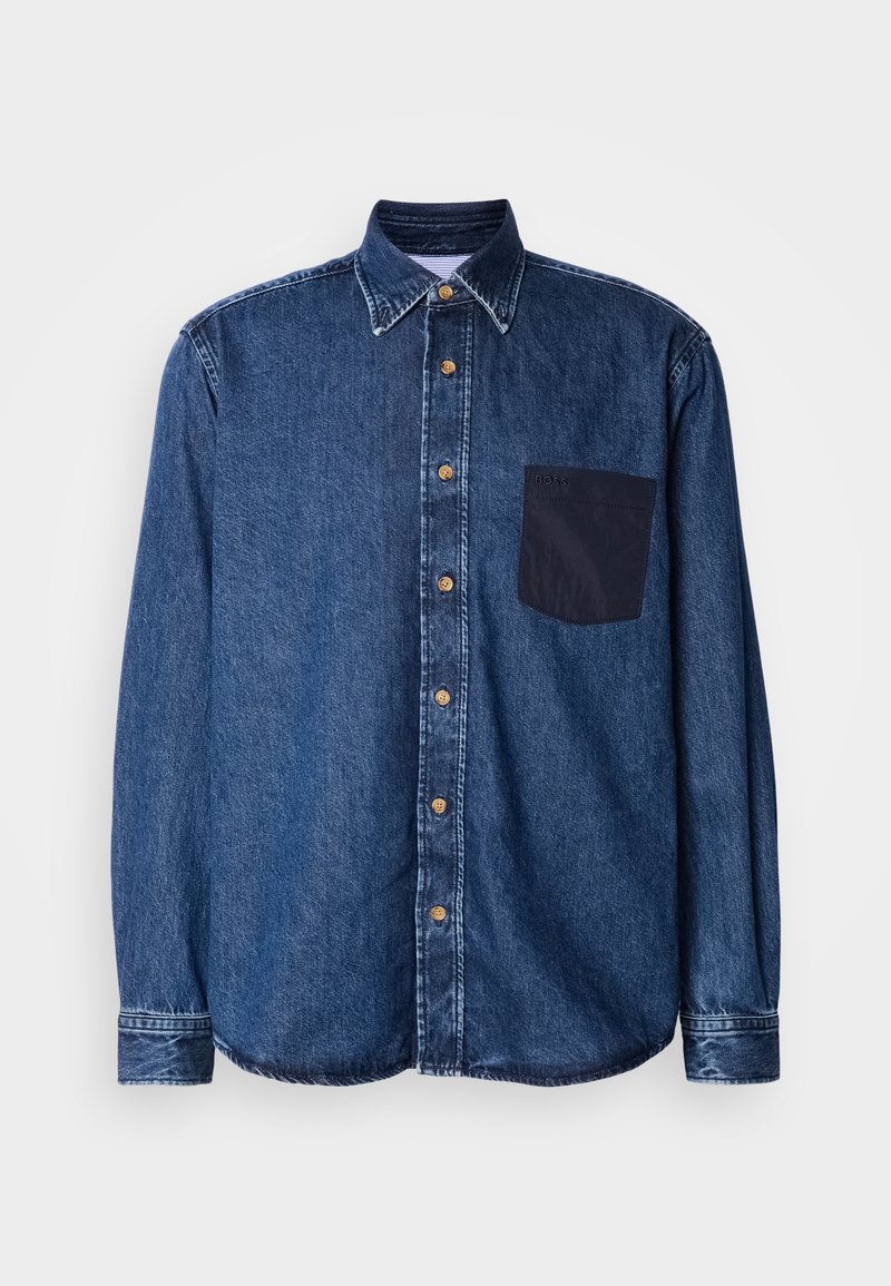 Boss Jas donkerblauw