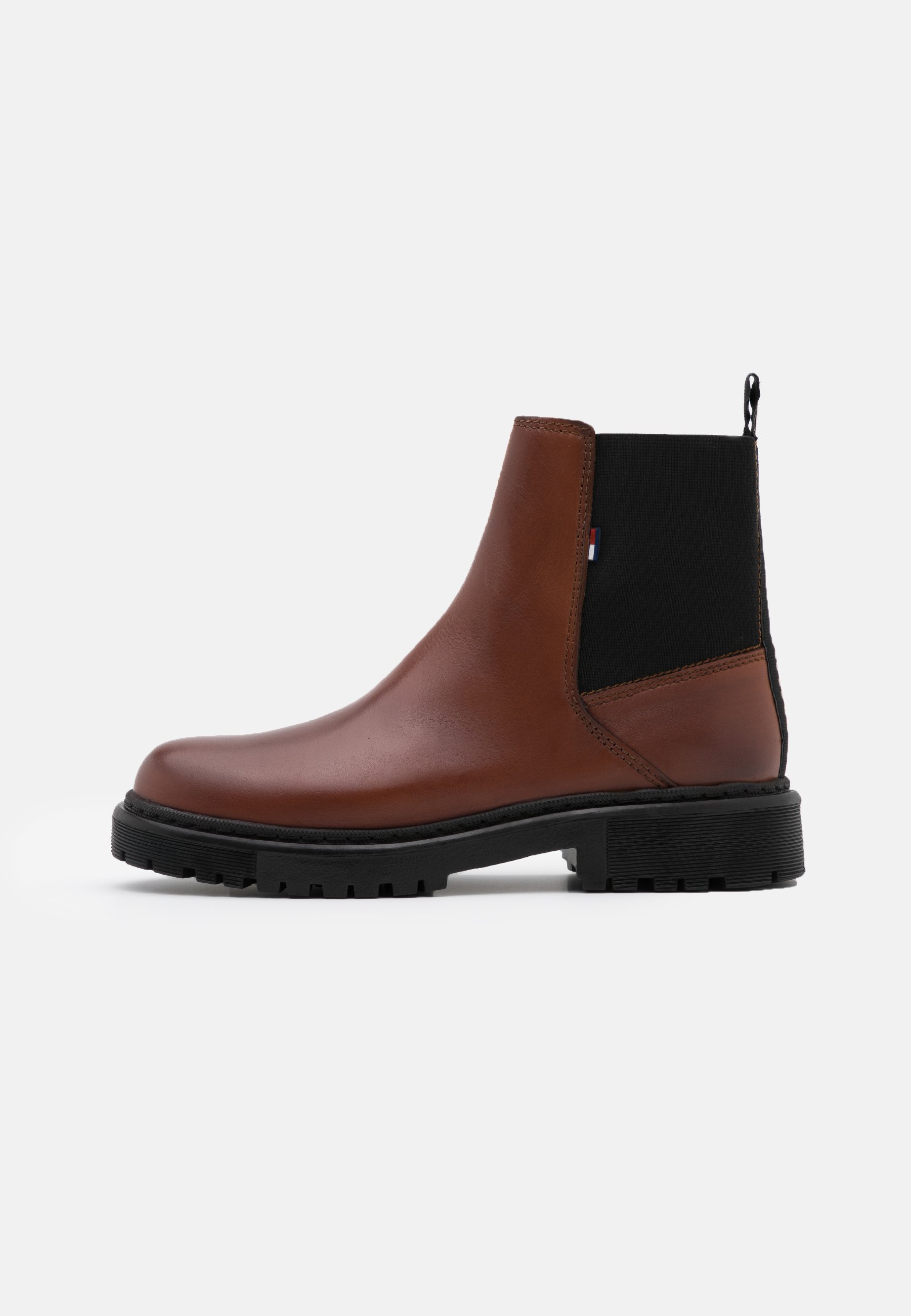 tommy hilfiger metallic chelsea boot