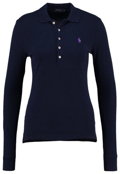 Polo Ralph Lauren JULIE LONG SLEEVE - Polo krekls - cruise navy