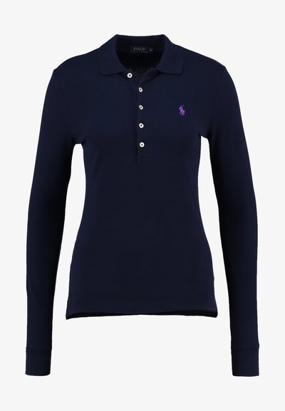 Polo Ralph Lauren JULIE LONG SLEEVE - Polo krekls - cruise navy
