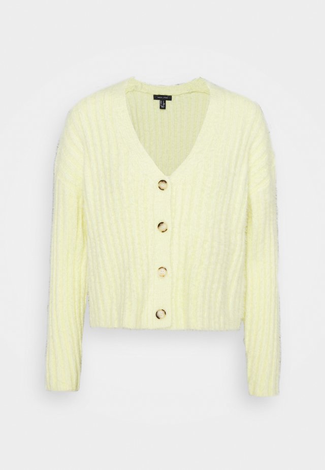 FLUFFY - Vest - light yellow