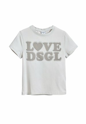 Nyomott mintás póló - black