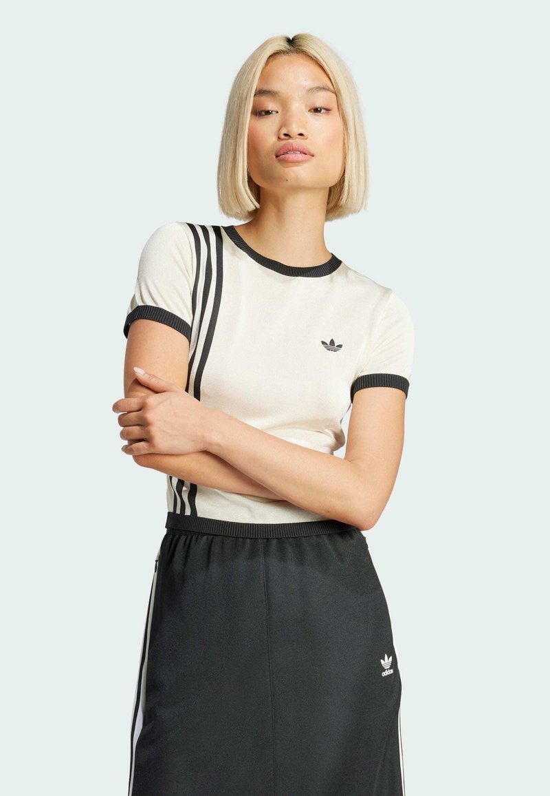adidas Originals - - T-shirt z nadrukiem, Powiększ
