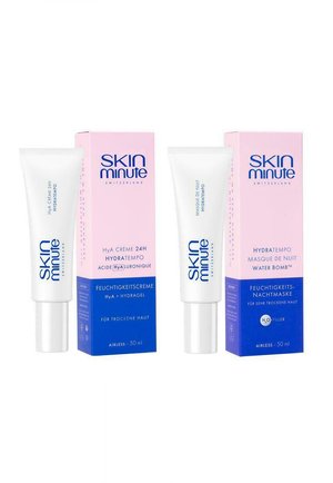 DUO HYA CRÈME 24H HYDRATEMPO + MASQUE DE NUIT WATER BOMB - Maschera viso - white