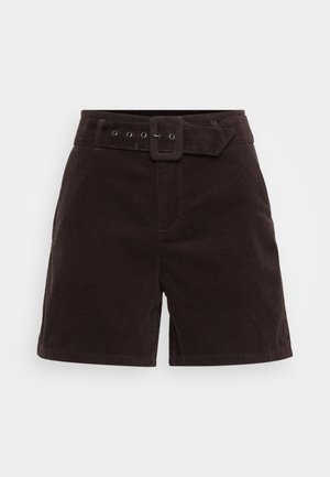 ONLY Tall ONLNESSA BELT  - Shorts - seal brown