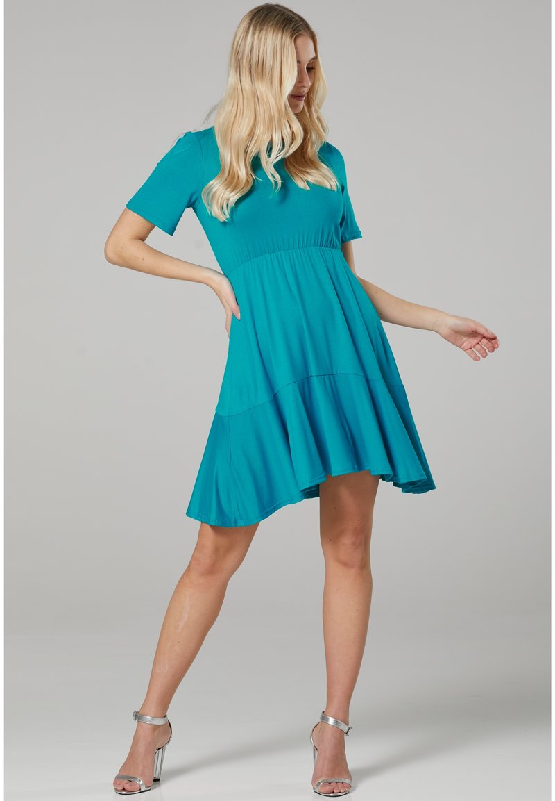 Damen Freizeitkleider | Chelsea Clark MATERNITY Jerseykleid morski/hellblau - NM82272 Damen Freizeitkleider | Chelsea Clark MATERNITY Jerseykleid morski/hellblau - NM82272