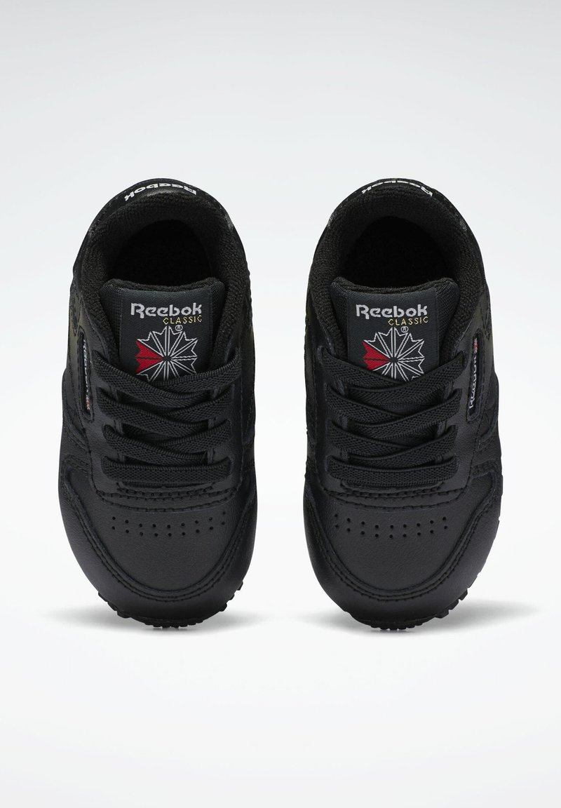 Reebok Classic - CLASSIC LEATHER BABY SHOES - Zīdaiņu apavi - black, Palielināt