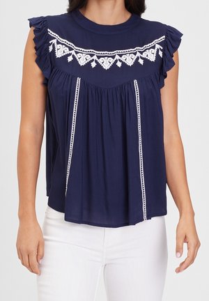 Blouse - dark blue