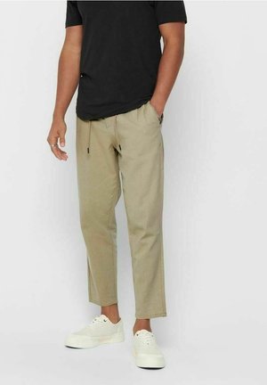 Kalhoty - light brown