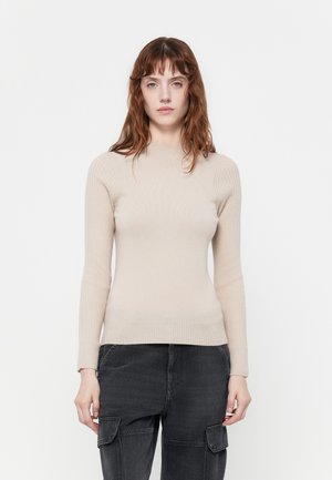 SWEATER - Svetrík - natural
