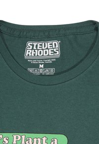 Henry Tiger STEVEN RHODES LET'S PLANT A MAGICAL GARDEN - T-shirt med print - bottle green