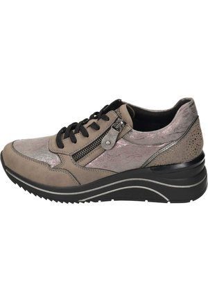 Remonte Trainers - maus gunmetal grau metallic