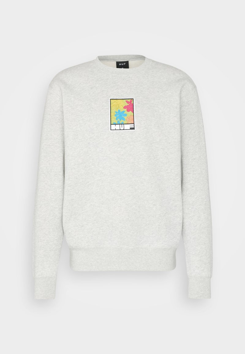 HUF MORNING GLORY CREWNECK UNISEX - Sweatshirt - light grey/hellgrau -  Zalando.de