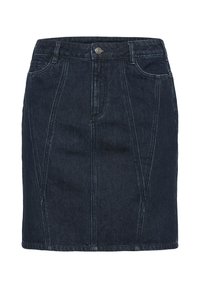 Kaffe Curve ELISA - Džinsinis sijonas - dark blue denim