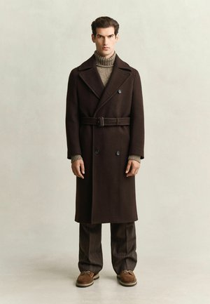GANT, GANT UTILITY BELTED COAT - Trenchcoat - black brown