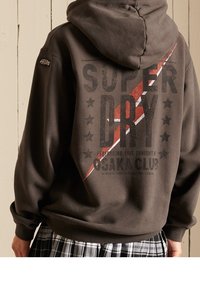 Superdry & Co Felpa con cappuccio - black