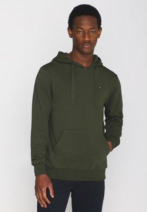 KnowledgeCotton Apparel, Суитшърт с качулка - forrest night