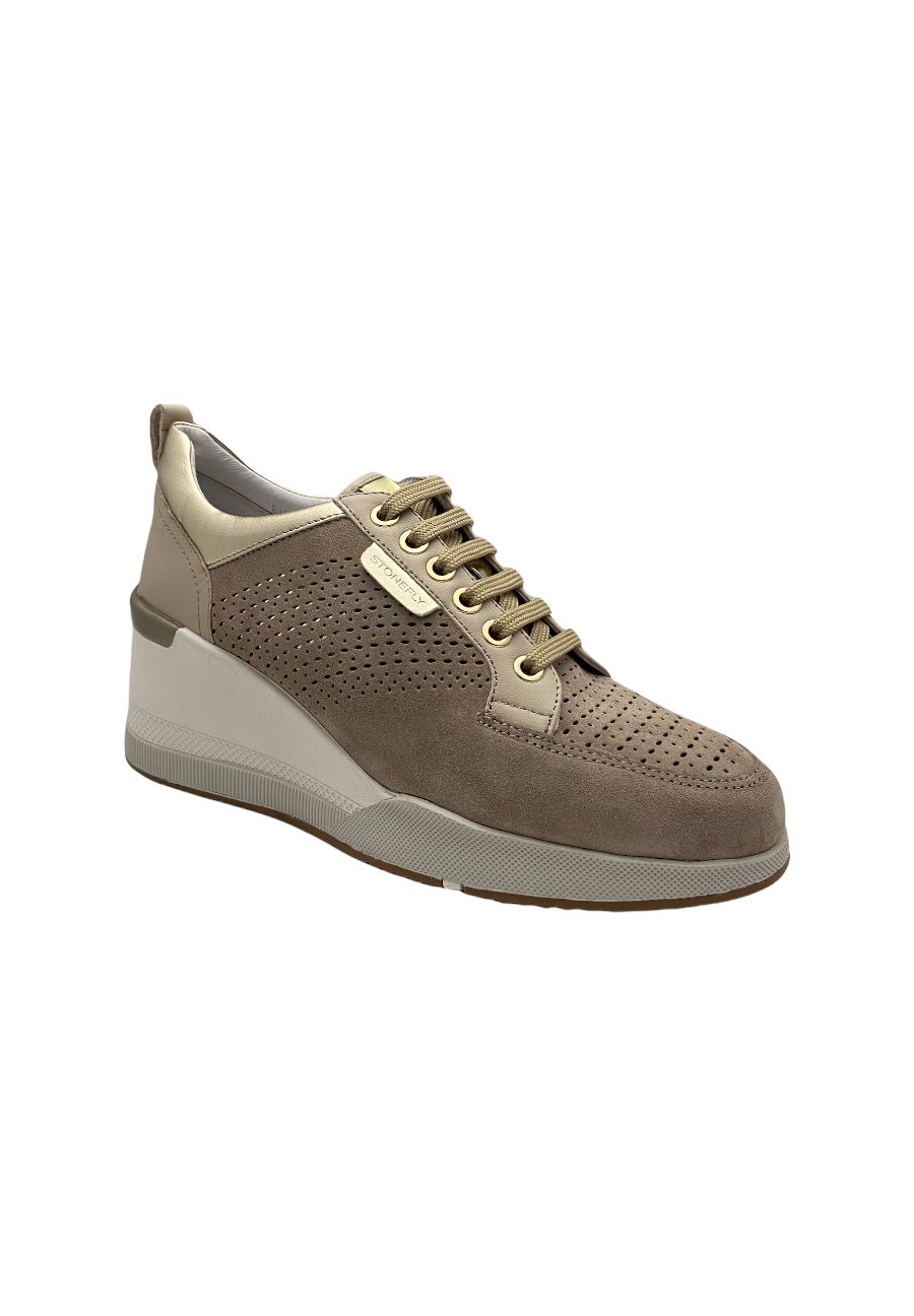 Stonefly ELLA - Sneakers basse - taupe brown/grigio talpa - Zalando.it