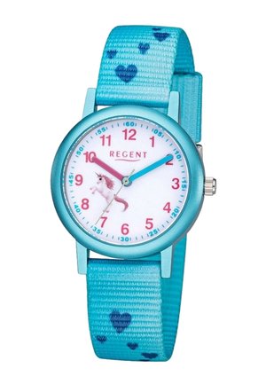 ANALOG- MIT ARMBAND - Montre - blau