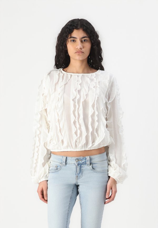 FRILL  - Blouse - ecru