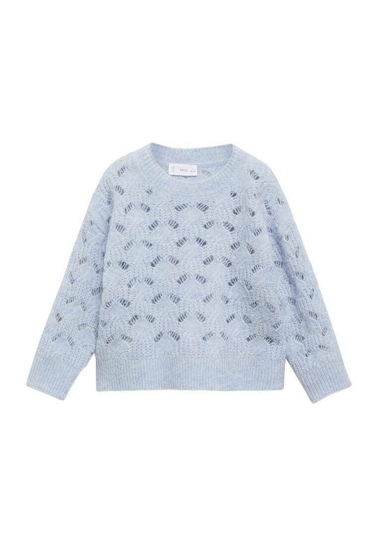 Mango Kids Neule - light blue