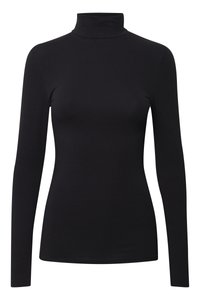 PAMILA ROLL NECK - Camiseta de manga larga - black