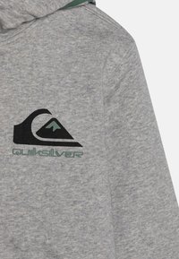 Quiksilver BEST WAVE SHERPA YOUTH - Felpa con zip - light grey heather