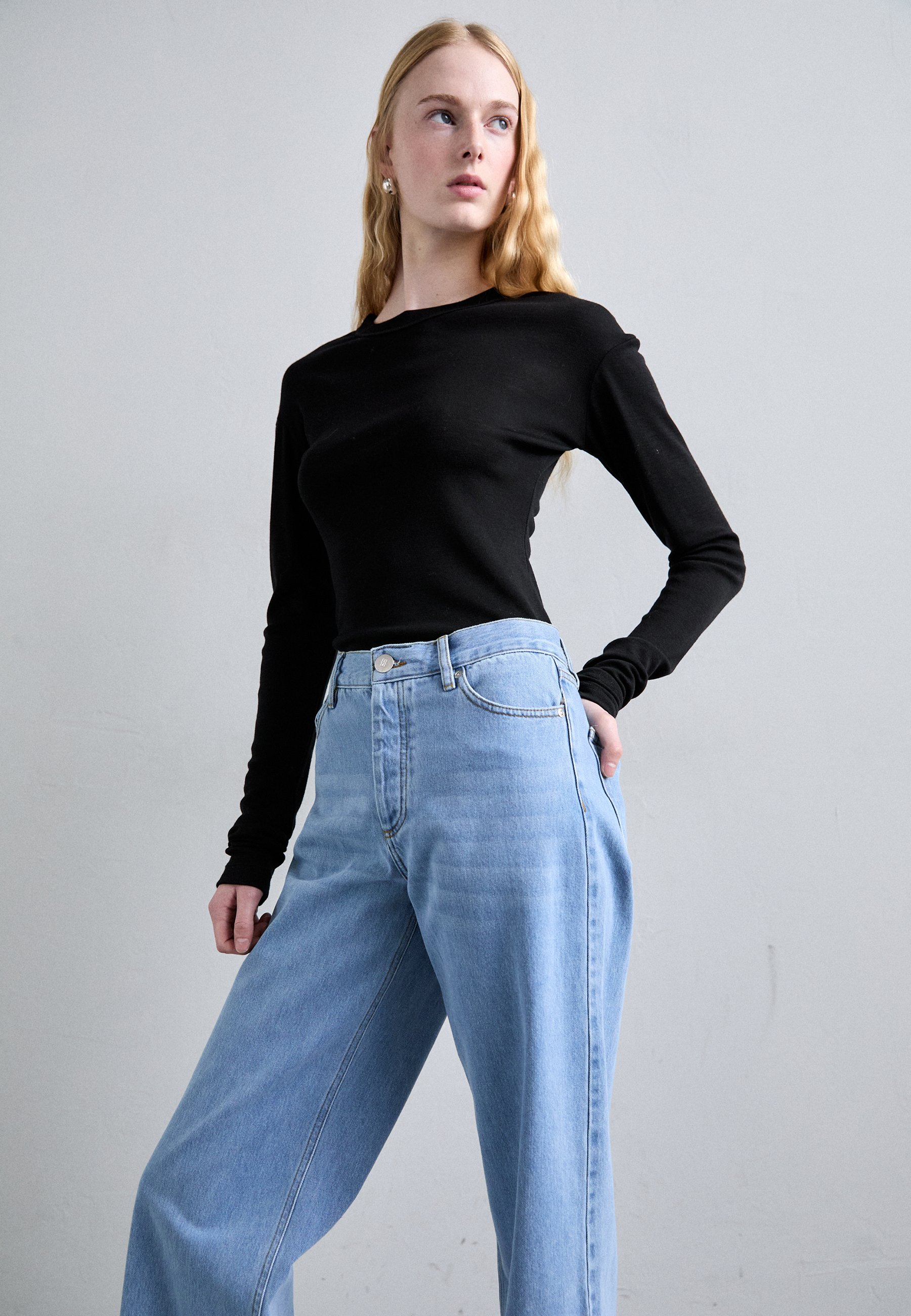 By Malene Birger VINOLA - Relaxed fit jeans - denim blue/blue By Malene Birger VINOLA - Relaxed fit jeans - denim blue/blue