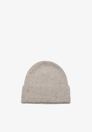 Stradivarius, BASIC KNIT HAT - Beanie - stone
