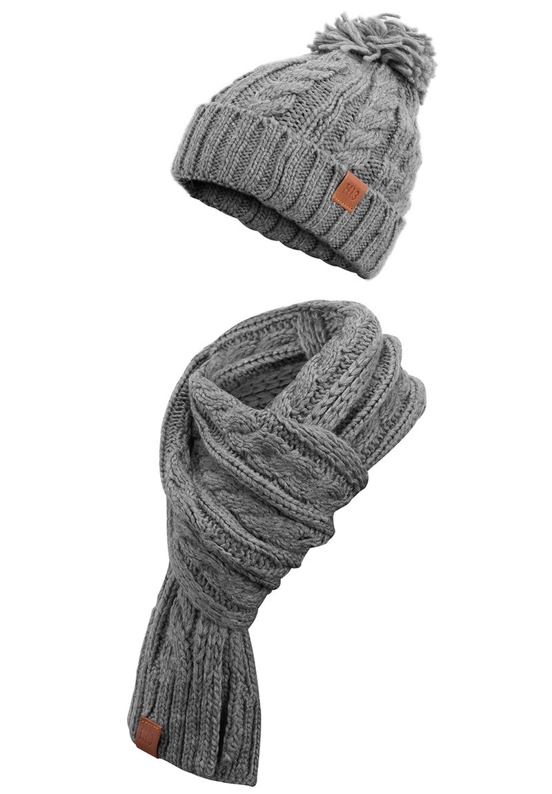 Manufaktur13 WINTER SET - Schal - asphalt/grau - Zalando.de